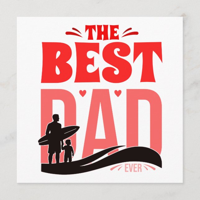 The Best Dad Ever Program (Front)