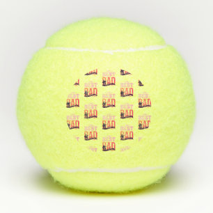 The Best Dad Ever Tennis Balls
