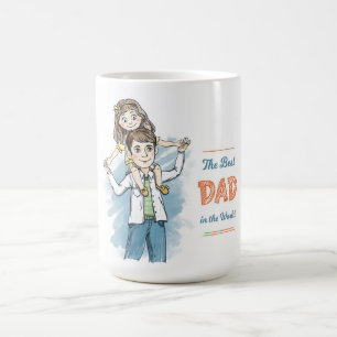 The Best Dad in the World Coffee Mug