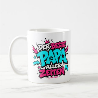 the best dad of all time graffiti 10 coffee mug