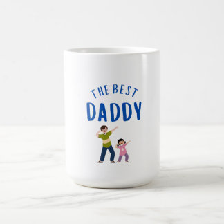 The Best Daddy Cute Father and Child Father’s Day  Coffee Mug
