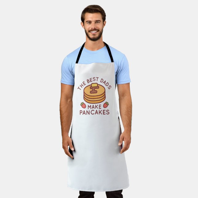 The Best Dads Make Pancakes Apron (Worn)
