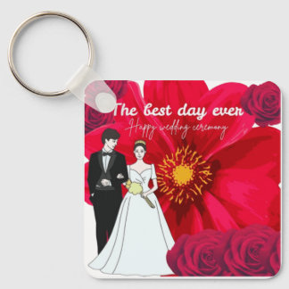 The best day ever keychain