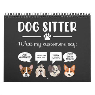 The best dog in the world calendar