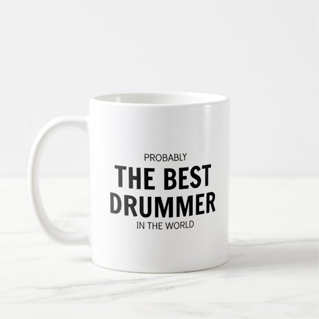 The Best Drummer Mug (Left)