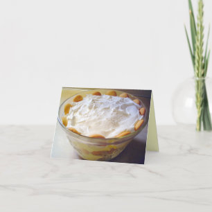 The Best Easy Banana Pudding Recipe Ever Note Card