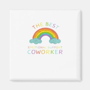 The Best Emotional Help Coworker Magnet