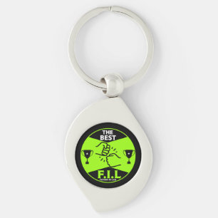 The Best Father-In Law Keychain