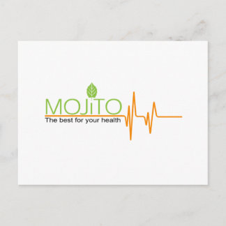The best for your health postcard