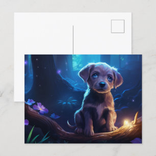The Best Four-Legged Friend Postcard