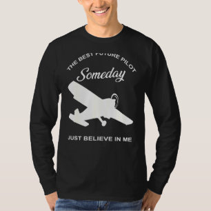 The Best Future Pilot Plane T-Shirt