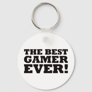 The Best Gamer Ever Keychain