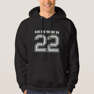The Best Gift For Birthday December 22 Hoodie