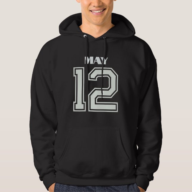 The Best Gift For Birthday May 12 Hoodie (Front)