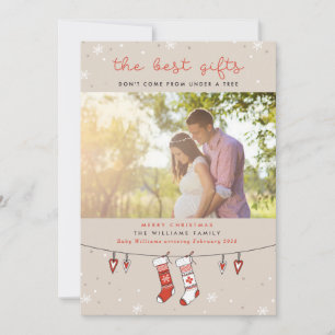 The Best Gifts Pregnancy Christmas Cards