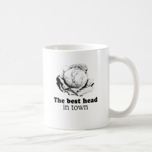 THE BEST HEAD IN TOWN COFFEE MUG