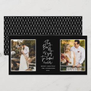The Best Is Yet To Come 2 Photo Holiday Card