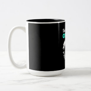 The Best Kind Of Mom Raises A Programmer Two-Tone Coffee Mug