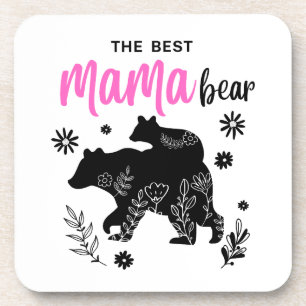 The Best Mama Bear  Coaster