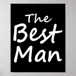 The Best Man - Groom Crew - Bachelor Party Poster