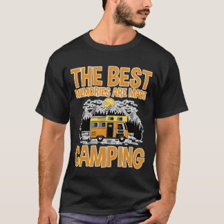 The Best Memories Are Made Camping boy T-Shirt
