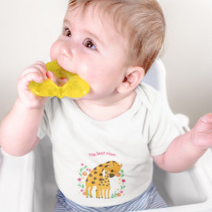 The Best Mom & Baby Giraffe Bodysuit