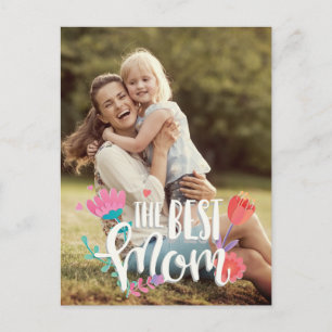 The Best Mom Customizable Postcard