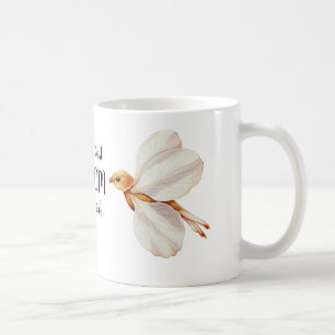 The best mom ever elegant bird coffee mug