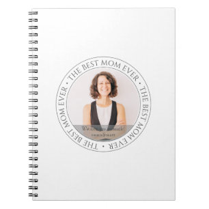 The Best Mom Ever Modern Classic Photo Notebook