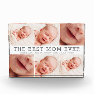The Best Mom Ever Mother’s Day Photo Collage