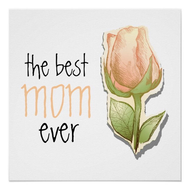 The best mom ever poster (Front)