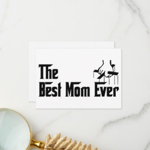 The Best Mom Ever Thank You Card