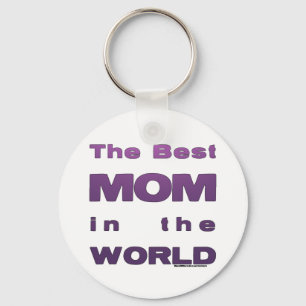 The Best Mom in the World Keychain