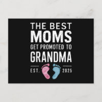 The Best Moms Get Promoted To Grandma Est 2025