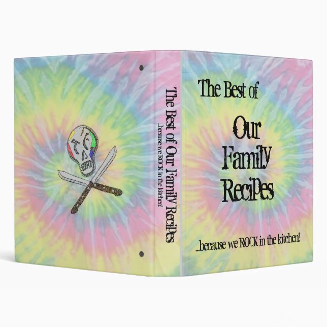 The Best of Family Recipes cookbook binder (Background)