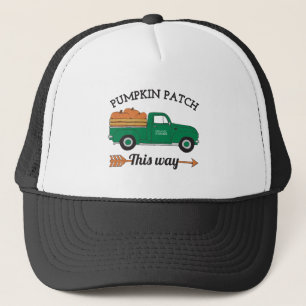 The Best Pumpkin Patch & Vintage Farm Truck Trucker Hat