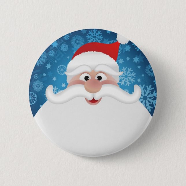 The Best Santa 2 Inch Round Button (Front)