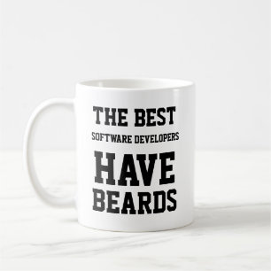 The Best Software Developers Have Beards Coffee Mug