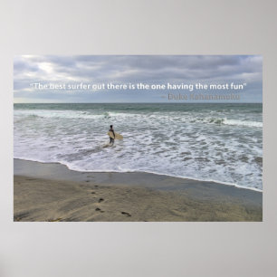 The best surfer out there poster