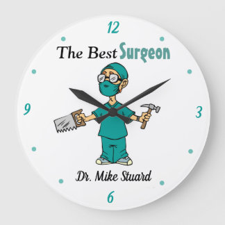 The Best Surgeon Funny Large Clock