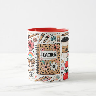 The Best Teacher Personalized Wrap Mug
