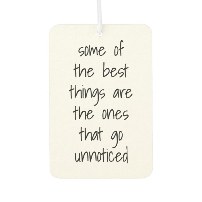 The Best Things Air Freshener (Front)