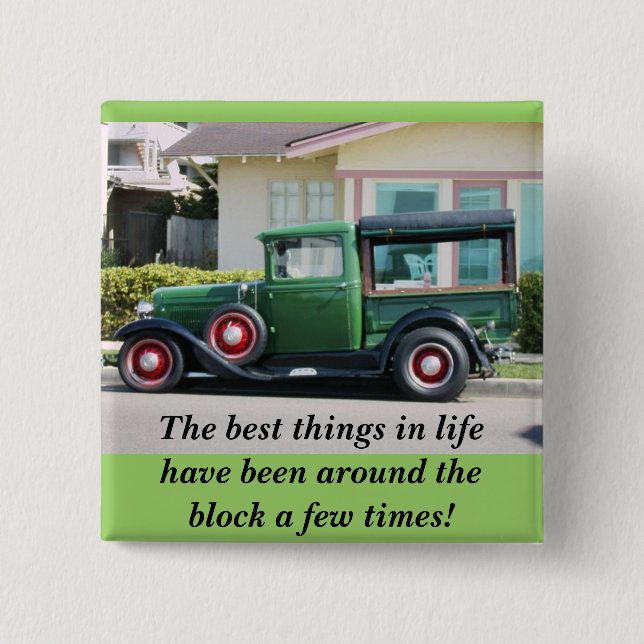 The best things in lifehave been around thebloc... 2 inch square button (Front)