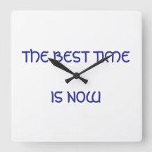 The best time is now