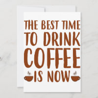 the best time to drink coffee is now blanket