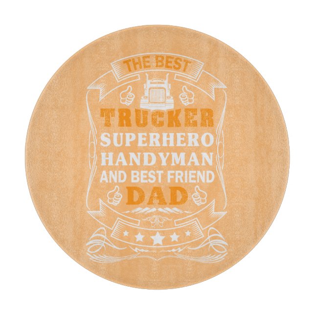 The best Trucker Cutting Board (Front)