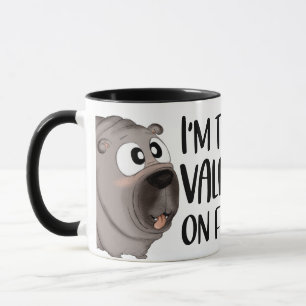 The best Valentine on four paws Mug