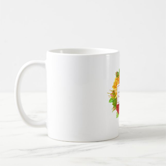 The Best View Comes After the Hardest Climb, Print Coffee Mug (Left)