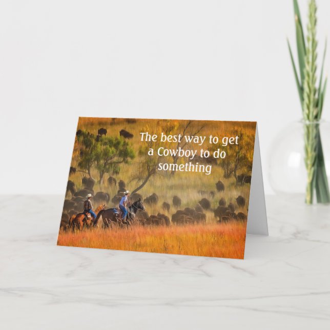 The Best Way... Birthday Card (Front)