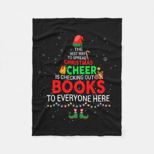 The Best Way To Spread Christmas Cheer Is Checking Fleece Blanket